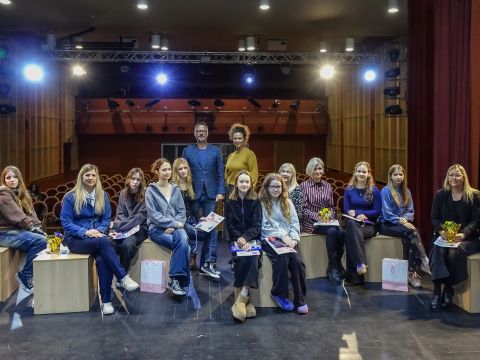 Kultūras centrā Mākslas skolas audzēkņu apbalvošana (24.03.2026.)