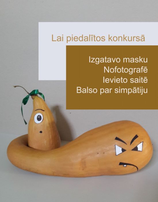 Piedalies masku konkursā